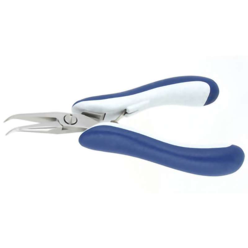 Plier, Bent Nose Smooth Jaws, ESD, 5.7" OAL, Infinity Elite Ergo-Tec Series
